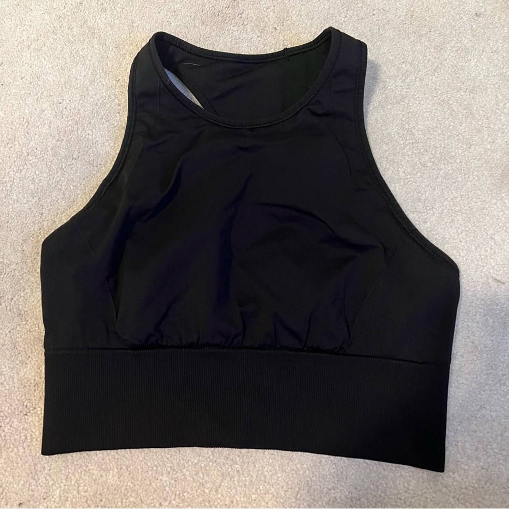 Lululemon ebb to Street bra black size 8 medium